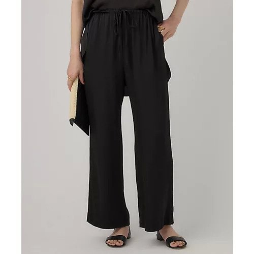 【カオス/Chaos】のシルシャーパンツ インテリア・キッズ・メンズ・レディースファッション・服の通販 founy(ファニー) 　ファッション　Fashion　レディースファッション　WOMEN　パンツ　Pants　2024年　2024　2024春夏・S/S　Ss,Spring/Summer,2024　ボトム　Bottom　ラグジュアリー　Luxury　人気　Popularity　ブラック|ID: prp329100004463602 ipo3291000000031233639