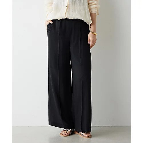 【ウィムガゼット/Whim Gazette】のシルクシアーパンツ 人気、トレンドファッション・服の通販 founy(ファニー) 　ファッション　Fashion　レディースファッション　WOMEN　パンツ　Pants　シアー　Sheer　シルク　Silk　ジャケット　Jacket　ジョーゼット　Georgette　スウェット　Sweat　セットアップ　Set Up　センター　Center　とろみ　Thickness　モダン　Modern　ワイド　Wide　おすすめ　Recommend　2024年　2024　2024春夏・S/S　Ss,Spring/Summer,2024　エレガント 上品　Elegant　 other-1|ID: prp329100004463608 ipo3291000000031233657