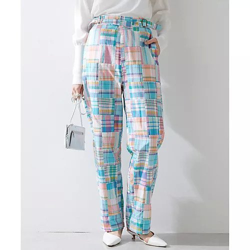 【ウィムガゼット/Whim Gazette】のマドラスチェックパンツ 人気、トレンドファッション・服の通販 founy(ファニー) 　ファッション　Fashion　レディースファッション　Fashion for Women　パンツ　Pants & Trousers　インド　Indian Textile　ヴィンテージ　Vintage Style　春　Spring　シンプル　Simple, Minimal　チェック　Check, Plaid, Tartan　バランス　Balance, Style Balance　パッチワーク　Patchwork, Mixed Fabric　S/S・春夏　SS, Spring/Summer, Warm Season　夏　Summer　2024年　2024　2024春夏・S/S　Spring/Summer 2024 SS24　 other-1|ID: prp329100004463615 ipo3291000000031233676