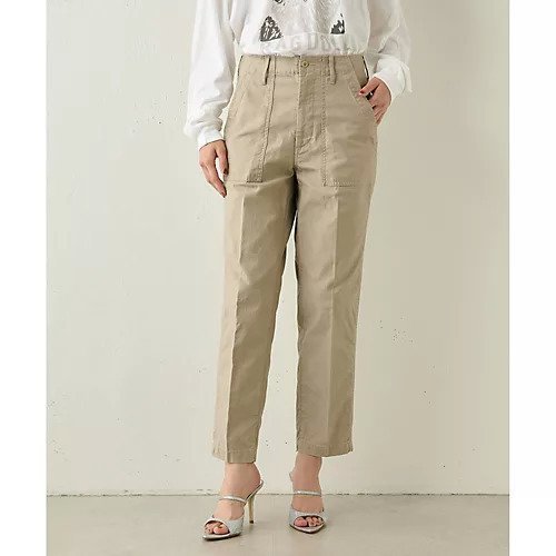 【ウィムガゼット/Whim Gazette】のベイカーパンツ 人気、トレンドファッション・服の通販 founy(ファニー) 　ファッション　Fashion　レディースファッション　WOMEN　パンツ　Pants　くるぶし　Ankle　コンパクト　Compact　サテン　Satin　シンプル　Simple　スタンダード　Standard　ストレート　Straight　テーパード　Tapered　ミリタリー　Military　2024年　2024　2024春夏・S/S　Ss,Spring/Summer,2024　エレガント 上品　Elegant　other-2|ID: prp329100004463622 ipo3291000000031248193