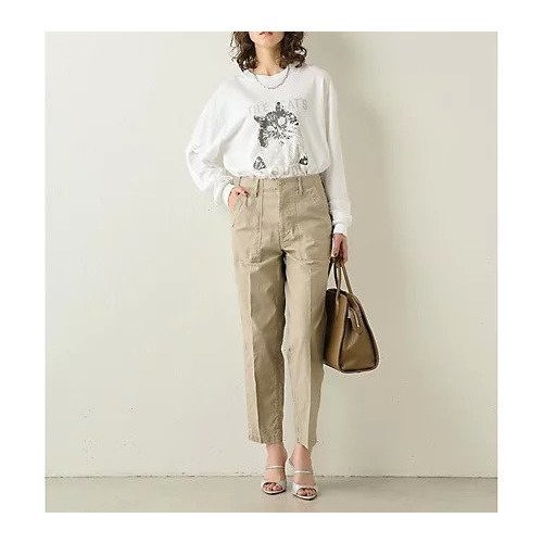 【ウィムガゼット/Whim Gazette】のベイカーパンツ 人気、トレンドファッション・服の通販 founy(ファニー) 　ファッション　Fashion　レディースファッション　WOMEN　パンツ　Pants　くるぶし　Ankle　コンパクト　Compact　サテン　Satin　シンプル　Simple　スタンダード　Standard　ストレート　Straight　テーパード　Tapered　ミリタリー　Military　2024年　2024　2024春夏・S/S　Ss,Spring/Summer,2024　エレガント 上品　Elegant　other-3|ID: prp329100004463622 ipo3291000000031248194