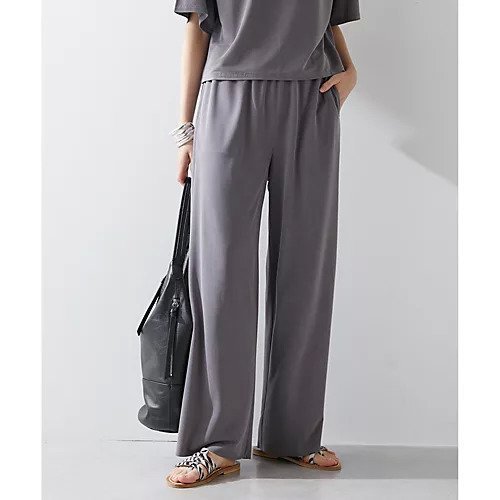 【ウィムガゼット/Whim Gazette】のフィブリルカットパンツ 人気、トレンドファッション・服の通販 founy(ファニー) 　ファッション　Fashion　レディースファッション　WOMEN　パンツ　Pants　インナー　Inner　ヴィンテージ　Vintage　カットソー　Cut And Sew　キュプラ　Cupra　サンダル　Sandals　ジャージー　Jersey　セットアップ　Set Up　フラット　Flat　リラックス　Relax　ワイド　Wide　おすすめ　Recommend　2024年　2024　2024春夏・S/S　Ss,Spring/Summer,2024　other-2|ID: prp329100004463623 ipo3291000000031248195