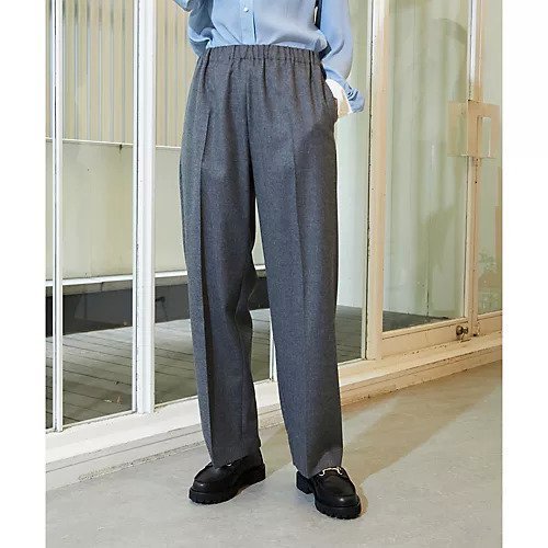 【ウィムガゼット/Whim Gazette】の【GEMINI】ウールパンツ インテリア・キッズ・メンズ・レディースファッション・服の通販 founy(ファニー) 　ファッション　Fashion　レディースファッション　Fashion for Women　パンツ　Pants & Trousers　ストレッチ　Stretch, Stretchy Fabric　センター　Center, Center Line　とろみ　Fluid, Flowy Fabric　人気　Popular, Best Seller　ベーシック　Basic, Essential　メンズ　Men's, Menswear　リラックス　Relax, Relaxed Fit　冬　Winter / This Winter　再入荷　Restock / Back in Stock　おすすめ　Recommended / Our Picks　2023年　2023　2023-2024秋冬・A/W　Autumn/Winter 2023–24 AW23–24　エレガント 上品　Elegant　グレー|ID: prp329100004463630 ipo3291000000031233721