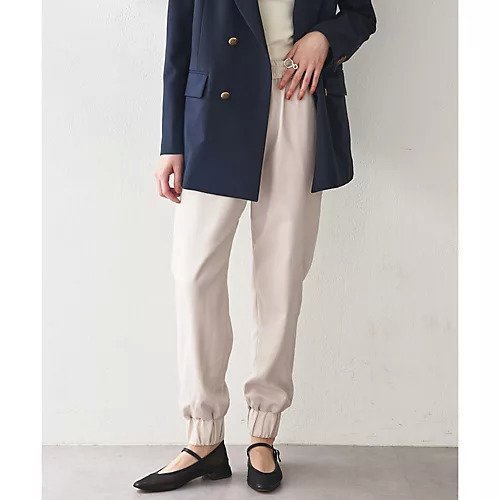 【ウィムガゼット/Whim Gazette】のビエラジョガーパンツ インテリア・キッズ・メンズ・レディースファッション・服の通販 founy(ファニー) 　ファッション　Fashion　レディースファッション　WOMEN　パンツ　Pants　エレガント 上品　Elegant　シャーリング　Shirring　スウェット　Sweat　ストレッチ　Stretch　スニーカー　Sneakers　スポーティ　Sporty　雑誌　Magazine　ツイル　Twill　フェミニン　Feminine　おすすめ　Recommend　2024年　2024　2024春夏・S/S　Ss,Spring/Summer,2024　エクリュ|ID: prp329100004463640 ipo3291000000031233750