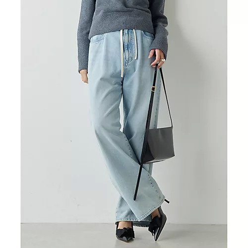 【ウィムガゼット/Whim Gazette】のドロストデニムパンツ インテリア・キッズ・メンズ・レディースファッション・服の通販 founy(ファニー) https://founy.com/ ファッション Fashion レディースファッション WOMEN パンツ Pants デニムパンツ Denim Pants ウォッシュ Wash クール Cool シューズ Shoes シンプル Simple ストレート Straight とろみ Thickness デニム Denim ドローコード Draw Cord 定番 Standard リラックス Relax ワイド Wide おすすめ Recommend エレガント 上品 Elegant |ID: prp329100004463641 ipo3291000000031233751