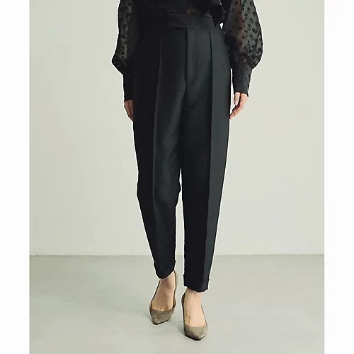 【ウィムガゼット/Whim Gazette】の【長谷川京子さんコラボ】ドレスパンツ 人気、トレンドファッション・服の通販 founy(ファニー) 　ファッション　Fashion　レディースファッション　WOMEN　パンツ　Pants　コラボ　Collaboration　コンパクト　Compact　センター　Center　ドレス　Dress　パターン　Pattern　2023年　2023　2023-2024秋冬・A/W　Aw/Autumn/Winter//Fw/Fall-Winter/2023-2024　エレガント 上品　Elegant　other-3|ID: prp329100004463642 ipo3291000000031248234