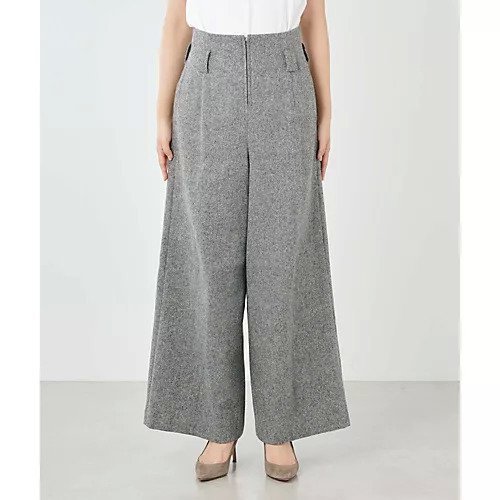 【ウィムガゼット/Whim Gazette】のウールジップパンツ 人気、トレンドファッション・服の通販 founy(ファニー) 　ファッション　Fashion　レディースファッション　WOMEN　パンツ　Pants　スタイリッシュ　Stylish　セットアップ　Set Up　バランス　Balance　ミックス　Mix　ループ　Loop　ワイド　Wide　おすすめ　Recommend　日本製　Made In Japan　2023年　2023　2023-2024秋冬・A/W　Aw/Autumn/Winter//Fw/Fall-Winter/2023-2024　other-2|ID: prp329100004463643 ipo3291000000031248235