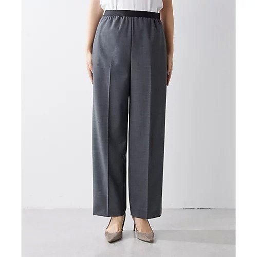 【ウィムガゼット/Whim Gazette】のゴムウールパンツ 人気、トレンドファッション・服の通販 founy(ファニー) 　ファッション　Fashion　レディースファッション　WOMEN　パンツ　Pants　ウォッシャブル　Washable　ストレッチ　Stretch　ストレート　Straight　センター　Center　ワイド　Wide　おすすめ　Recommend　2023年　2023　2023-2024秋冬・A/W　Aw/Autumn/Winter//Fw/Fall-Winter/2023-2024　other-2|ID: prp329100004463652 ipo3291000000031248253