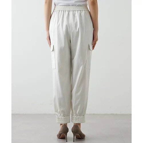 【ウィムガゼット/Whim Gazette】のサテンカーゴパンツ 人気、トレンドファッション・服の通販 founy(ファニー) 　ファッション　Fashion　レディースファッション　Fashion for Women　パンツ　Pants & Trousers　カーゴパンツ　Cargo Pants, Utility Pants　サテン　Satin, Glossy Fabric　シャーリング　Shirring, Ruched　フェミニン　Feminine, Girly　ミリタリー　Military, Army Style　リラックス　Relax, Relaxed Fit　楽ちん　Easy Fit, Comfortable　2023年　2023　2023-2024秋冬・A/W　Autumn/Winter 2023–24 AW23–24　エレガント 上品　Elegant　other-3|ID: prp329100004463654 ipo3291000000031248258