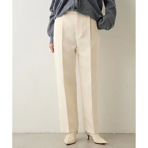 【ウィムガゼット/Whim Gazette】のトリプルクロスパンツ インテリア・キッズ・メンズ・レディースファッション・服の通販 founy(ファニー) 　ファッション　Fashion　レディースファッション　WOMEN　パンツ　Pants　インナー　Inner　カットソー　Cut And Sew　コンパクト　Compact　ショート　Short　シンプル　Simple　ストレッチ　Stretch　スラックス　Slacks　バランス　Balance　フォルム　Form　ボトム　Bottom　ロング　Long　2023年　2023　2023-2024秋冬・A/W　Aw/Autumn/Winter//Fw/Fall-Winter/2023-2024　エクリュ|ID: prp329100004463667 ipo3291000000031233821