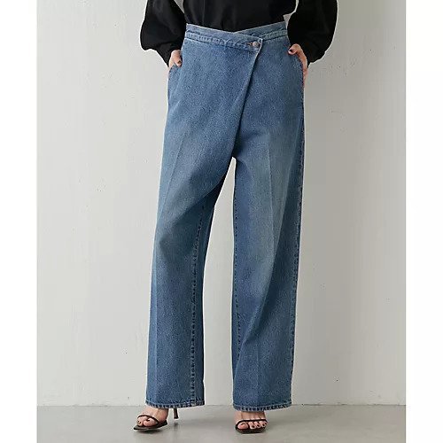 【ウィムガゼット/Whim Gazette】のデニムタックパンツ インテリア・キッズ・メンズ・レディースファッション・服の通販 founy(ファニー) https://founy.com/ ファッション Fashion レディースファッション WOMEN パンツ Pants ジーンズ Jeans ストレート Straight セットアップ Set Up デニム Denim 定番 Standard ポケット Pocket モダン Modern ラップ Wrap ワイド Wide おすすめ Recommend 2023年 2023 2023-2024秋冬・A/W Aw/Autumn/Winter//Fw/Fall-Winter/2023-2024 |ID: prp329100004463672 ipo3291000000031233834