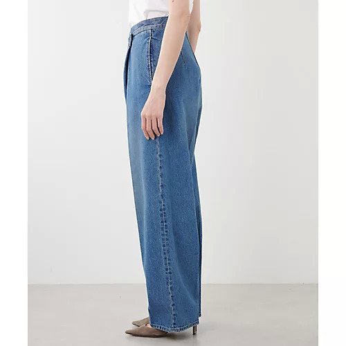 【ウィムガゼット/Whim Gazette】のデニムタックパンツ 人気、トレンドファッション・服の通販 founy(ファニー) 　ファッション　Fashion　レディースファッション　WOMEN　パンツ　Pants　ジーンズ　Jeans　ストレート　Straight　セットアップ　Set Up　デニム　Denim　定番　Standard　ポケット　Pocket　モダン　Modern　ラップ　Wrap　ワイド　Wide　おすすめ　Recommend　2023年　2023　2023-2024秋冬・A/W　Aw/Autumn/Winter//Fw/Fall-Winter/2023-2024　other-3|ID: prp329100004463672 ipo3291000000031248294