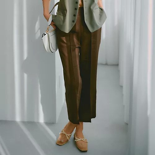 【カオス/Chaos】のリネンヘリンボンパンツ 人気、トレンドファッション・服の通販 founy(ファニー) 　ファッション　Fashion　レディースファッション　WOMEN　パンツ　Pants　リネン　Linen　別注　Special Order　other-2|ID: prp329100004463686 ipo3291000000032272126