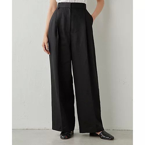 【ウィムガゼット/Whim Gazette】のリネンワイドパンツ インテリア・キッズ・メンズ・レディースファッション・服の通販 founy(ファニー) https://founy.com/ ファッション Fashion レディースファッション WOMEN パンツ Pants スタイリッシュ Stylish セットアップ Set Up 定番 Standard マニッシュ Mannish リネン Linen リラックス Relax ワイド Wide おすすめ Recommend 2023春夏・S/S Ss,Spring/Summer,2023 2023年 2023 エレガント 上品 Elegant |ID: prp329100004463703 ipo3291000000031233929