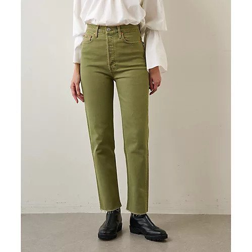 【ウィムガゼット/Whim Gazette】の【RE/DONE】STOVEPIPEパンツ 人気、トレンドファッション・服の通販 founy(ファニー) 　ファッション　Fashion　レディースファッション　Fashion for Women　パンツ　Pants & Trousers　ウォッシュ　Washed Finish　カットオフ　Cut-Off Design　クラシック　Classic, Timeless Style　クロップド　Cropped, Short Length　ストレッチ　Stretch, Stretchy Fabric　デニム　Denim, Jeans Material　人気　Popular, Best Seller　ハイライズ　High Rise, High Waist　フィット　Fit, Slim Fit　2022年　2022　2022-2023秋冬・A/W　Autumn/Winter 2022–23 AW22–23　 other-1|ID: prp329100004463708 ipo3291000000031233942
