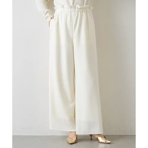 【ウィムガゼット/Whim Gazette】のウールスムースパンツ インテリア・キッズ・メンズ・レディースファッション・服の通販 founy(ファニー) https://founy.com/ ファッション Fashion レディースファッション Fashion for Women パンツ Pants & Trousers 2022年 2022 2022-2023秋冬・A/W Autumn/Winter 2022–23 AW22–23 おすすめ Recommended / Our Picks ウォーム Warm Fabric コンパクト Compact, Small Size シャーリング Shirring, Ruched セットアップ Set-Up, Coordinated Outfit ワイド Wide, Wide Fit 今季 This Season, Current Season A/W・秋冬 Autumn/Winter |ID: prp329100004463711 ipo3291000000031233949
