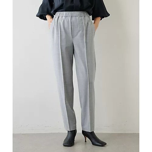 【ウィムガゼット/Whim Gazette】のウールストレッチパンツ インテリア・キッズ・メンズ・レディースファッション・服の通販 founy(ファニー) 　ファッション　Fashion　レディースファッション　Fashion for Women　パンツ　Pants & Trousers　ストレッチ　Stretch, Stretchy Fabric　センター　Center, Center Line　冬　Winter / This Winter　おすすめ　Recommended / Our Picks　2023春夏・S/S　Spring/Summer 2023 SS23　2023年　2023　ライトグレー|ID: prp329100004463712 ipo3291000000031233955