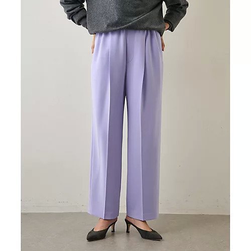 【ウィムガゼット/Whim Gazette】のダブルクロスストレッチパンツ インテリア・キッズ・メンズ・レディースファッション・服の通販 founy(ファニー) https://founy.com/ ファッション Fashion レディースファッション Fashion for Women パンツ Pants & Trousers ストレッチ Stretch, Stretchy Fabric スニーカー Sneakers, Trainers センター Center, Center Line ダブル Double, Double-Breasted ドレープ Drape, Draping Fabric ドローコード Drawcord, Drawstring Cord パープル Purple, Violet リラックス Relax, Relaxed Fit 2022年 2022 2022-2023秋冬・A/W Autumn/Winter 2022–23 AW22–23 おすすめ Recommended / Our Picks エレガント 上品 Elegant |ID: prp329100004463716 ipo3291000000031233969