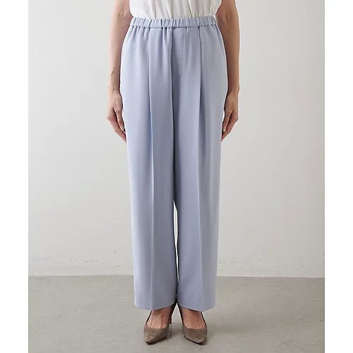【ウィムガゼット/Whim Gazette】のダブルクロスストレッチパンツ 人気、トレンドファッション・服の通販 founy(ファニー) 　ファッション　Fashion　レディースファッション　Fashion for Women　パンツ　Pants & Trousers　ストレッチ　Stretch, Stretchy Fabric　スニーカー　Sneakers, Trainers　センター　Center, Center Line　ダブル　Double, Double-Breasted　ドレープ　Drape, Draping Fabric　ドローコード　Drawcord, Drawstring Cord　パープル　Purple, Violet　リラックス　Relax, Relaxed Fit　2022年　2022　2022-2023秋冬・A/W　Autumn/Winter 2022–23 AW22–23　おすすめ　Recommended / Our Picks　エレガント 上品　Elegant　other-2|ID: prp329100004463716 ipo3291000000031248381