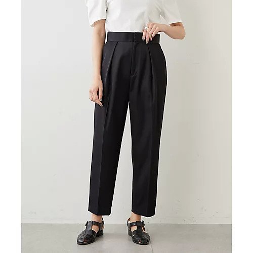 【ウィムガゼット/Whim Gazette】のチノタックパンツ インテリア・キッズ・メンズ・レディースファッション・服の通販 founy(ファニー) https://founy.com/ ファッション Fashion レディースファッション Fashion for Women パンツ Pants & Trousers クロップド Cropped, Short Length シューズ Shoes, Footwear セットアップ Set-Up, Coordinated Outfit ツイル Twist, Twisted Detail バランス Balance, Style Balance フラット Flat, Flat Shoes 2022年 2022 2022 春夏 S/S Spring/Summer 2022 SS22 おすすめ Recommended / Our Picks 夏 Summer |ID: prp329100004463739 ipo3291000000031234038