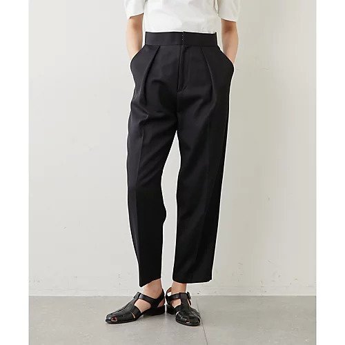 【ウィムガゼット/Whim Gazette】のチノタックパンツ 人気、トレンドファッション・服の通販 founy(ファニー) 　ファッション　Fashion　レディースファッション　Fashion for Women　パンツ　Pants & Trousers　クロップド　Cropped, Short Length　シューズ　Shoes, Footwear　セットアップ　Set-Up, Coordinated Outfit　ツイル　Twist, Twisted Detail　バランス　Balance, Style Balance　フラット　Flat, Flat Shoes　2022年　2022　2022 春夏 S/S　Spring/Summer 2022 SS22　おすすめ　Recommended / Our Picks　夏　Summer　other-3|ID: prp329100004463739 ipo3291000000031248428