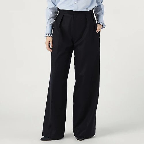 【マディソンブルー/MADISONBLUE】のフランネルバギーパンツ インテリア・キッズ・メンズ・レディースファッション・服の通販 founy(ファニー) https://founy.com/ ファッション Fashion レディースファッション WOMEN パンツ Pants フロント Front |ID: prp329100004463761 ipo3291000000031234097