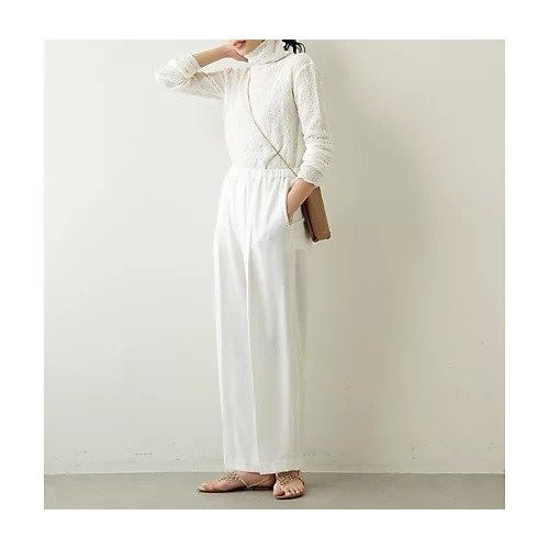 【ウィムガゼット/Whim Gazette】のACEイージーパンツ 人気、トレンドファッション・服の通販 founy(ファニー) 　ファッション　Fashion　レディースファッション　Fashion for Women　パンツ　Pants & Trousers　ストレッチ　Stretch, Stretchy Fabric　センター　Center, Center Line　ドレープ　Drape, Draping Fabric　ドローコード　Drawcord, Drawstring Cord　2022年　2022　2022 春夏 S/S　Spring/Summer 2022 SS22　エレガント 上品　Elegant　other-3|ID: prp329100004463762 ipo3291000000031248474