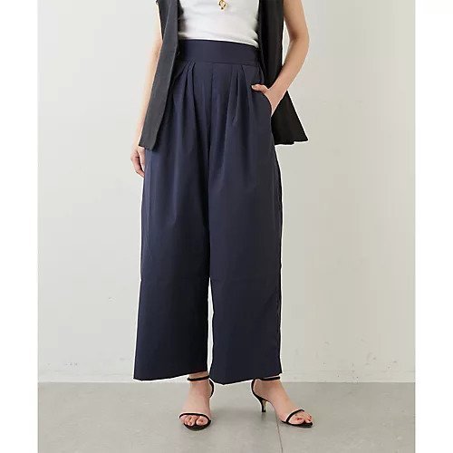 【ウィムガゼット/Whim Gazette】の【three dots】別注ワイドパンツ インテリア・キッズ・メンズ・レディースファッション・服の通販 founy(ファニー) 　ファッション　Fashion　レディースファッション　Fashion for Women　パンツ　Pants & Trousers　シンプル　Simple, Minimal　スタイリッシュ　Stylish, Fashionable　人気　Popular, Best Seller　フィット　Fit, Slim Fit　別注　Limited Edition, Custom Order　ワイド　Wide, Wide Fit　2022年　2022　2022 春夏 S/S　Spring/Summer 2022 SS22　ネイビー|ID: prp329100004463764 ipo3291000000031234109