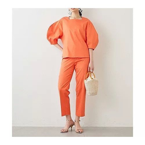 【ウィムガゼット/Whim Gazette】のカラーパンツ 人気、トレンドファッション・服の通販 founy(ファニー) 　ファッション　Fashion　レディースファッション　Fashion for Women　パンツ　Pants & Trousers　2022年　2022　2022 春夏 S/S　Spring/Summer 2022 SS22　おすすめ　Recommended / Our Picks　オレンジ　Orange　サテン　Satin, Glossy Fabric　シルク　Silk, 100% Silk　スクエア　Square, Square Shape　ストレッチ　Stretch, Stretchy Fabric　セットアップ　Set-Up, Coordinated Outfit　センター　Center, Center Line　バルーン　Balloon, Balloon Silhouette　other-3|ID: prp329100004463765 ipo3291000000031248480