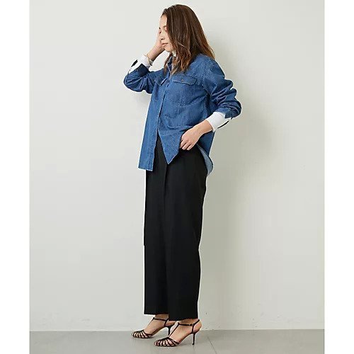 【ウィムガゼット/Whim Gazette】のベルテッドパンツ 人気、トレンドファッション・服の通販 founy(ファニー) 　ファッション　Fashion　レディースファッション　Fashion for Women　パンツ　Pants & Trousers　スタイリッシュ　Stylish, Fashionable　センター　Center, Center Line　2022年　2022　2022 春夏 S/S　Spring/Summer 2022 SS22　エレガント 上品　Elegant　other-3|ID: prp329100004463770 ipo3291000000031248490