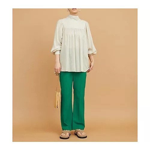【ウィムガゼット/Whim Gazette】のストレッチセミフレアパンツ 人気、トレンドファッション・服の通販 founy(ファニー) 　ファッション　Fashion　レディースファッション　Fashion for Women　パンツ　Pants & Trousers　2022年　2022　2022 春夏 S/S　Spring/Summer 2022 SS22　シューズ　Shoes, Footwear　ストレッチ　Stretch, Stretchy Fabric　スニーカー　Sneakers, Trainers　センター　Center, Center Line　ポケット　Pocket, Pocket Detail　other-2|ID: prp329100004463773 ipo3291000000031248495