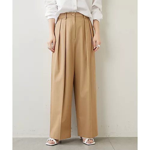 【ウィムガゼット/Whim Gazette】のダッドパンツ インテリア・キッズ・メンズ・レディースファッション・服の通販 founy(ファニー) 　ファッション　Fashion　レディースファッション　Fashion for Women　パンツ　Pants & Trousers　2022年　2022　2022 春夏 S/S　Spring/Summer 2022 SS22　バランス　Balance, Style Balance　マニッシュ　Mannish, Boyish　ワイド　Wide, Wide Fit　エレガント 上品　Elegant　キャメル|ID: prp329100004463782 ipo3291000000031234160