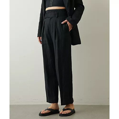 【ウィムガゼット/Whim Gazette】のリネンレイヤードパンツ 人気、トレンドファッション・服の通販 founy(ファニー) 　ファッション　Fashion　レディースファッション　WOMEN　パンツ　Pants　2022年　2022　2022 春夏 S/S　Ss,Spring/Summer,2022　インナー　Inner　クール　Cool　ショート　Short　センター　Center　タンブラー　Tumbler　ベーシック　Basic　リネン　Linen　other-2|ID: prp329100004463783 ipo3291000000031248515