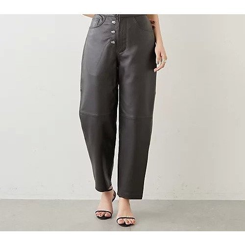 【ウィムガゼット/Whim Gazette】の【SEEALL】レザーパンツ 人気、トレンドファッション・服の通販 founy(ファニー) 　ファッション　Fashion　レディースファッション　Fashion for Women　パンツ　Pants & Trousers　イタリア　Italy　トレンド　Trend, Trending Now　ハンド　Hand, Handmade　フロント　Front, Front Design　ロング　Long, Long-Length　2022年　2022　2022 春夏 S/S　Spring/Summer 2022 SS22　おすすめ　Recommended / Our Picks　 other-1|ID: prp329100004463785 ipo3291000000031234167