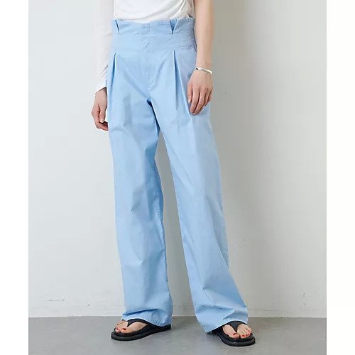 【ウィムガゼット/Whim Gazette】の【Cabana】タックパンツ インテリア・キッズ・メンズ・レディースファッション・服の通販 founy(ファニー) https://founy.com/ ファッション Fashion レディースファッション Fashion for Women パンツ Pants & Trousers インナー Innerwear 春 Spring コレクション Collection, Seasonal Line シンプル Simple, Minimal ジャケット Jacket, Outerwear ストレート Straight, Straight Cut 人気 Popular, Best Seller ビーチ Beach, Seaside ポケット Pocket, Pocket Detail リゾート Resort, Vacation Style ロング Long, Long-Length ワイド Wide, Wide Fit 2022年 2022 S/S・春夏 SS, Spring/Summer, Warm Season 2022 春夏 S/S Spring/Summer 2022 SS22 夏 Summer |ID: prp329100004463786 ipo3291000000031234169