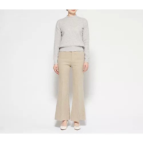 【マディソンブルー/MADISONBLUE】のFLARE PANTS LINEN 人気、トレンドファッション・服の通販 founy(ファニー) 　ファッション　Fashion　レディースファッション　WOMEN　パンツ　Pants　ダメージ　Damage　フレア　Flare　リネン　Linen　other-3|ID: prp329100004463793 ipo3291000000031248536