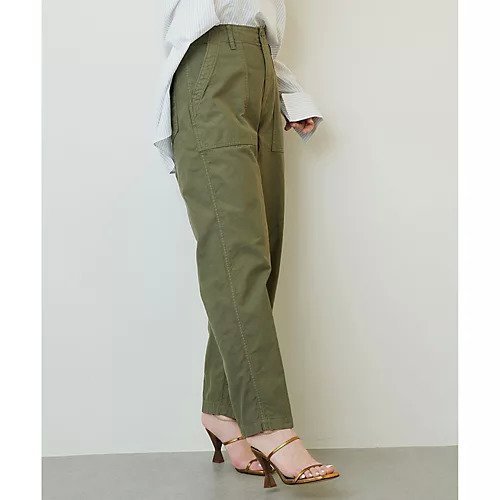 【ウィムガゼット/Whim Gazette】のバックサテン製品染めベイカーパンツ 人気、トレンドファッション・服の通販 founy(ファニー) 　ファッション　Fashion　レディースファッション　Fashion for Women　パンツ　Pants & Trousers　バッグ　Bags　サテン　Satin, Glossy Fabric　テーパード　Tapered, Tapered Pants　フロント　Front, Front Design　ポケット　Pocket, Pocket Detail　定番　Standard, Basic Item　 other-1|ID: prp329100004463794 ipo3291000000031234188