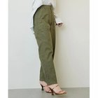 【ウィムガゼット/Whim Gazette】のバックサテン製品染めベイカーパンツ カーキ|ID: prp329100004463794 ipo3291000000031234189