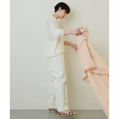 【ウィムガゼット/Whim Gazette】のバックサテン製品染めベイカーパンツ 人気、トレンドファッション・服の通販 founy(ファニー) 　ファッション　Fashion　レディースファッション　Fashion for Women　パンツ　Pants & Trousers　バッグ　Bags　サテン　Satin, Glossy Fabric　テーパード　Tapered, Tapered Pants　フロント　Front, Front Design　ポケット　Pocket, Pocket Detail　定番　Standard, Basic Item　other-3|ID: prp329100004463794 ipo3291000000031248538