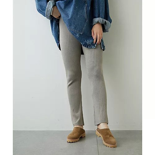 【ウィムガゼット/Whim Gazette】のニットフィットリラックスパンツ インテリア・キッズ・メンズ・レディースファッション・服の通販 founy(ファニー) https://founy.com/ ファッション Fashion レディースファッション Fashion for Women パンツ Pants & Trousers クリスタル Crystal, Swarovski フィット Fit, Slim Fit フラット Flat, Flat Shoes フレア Flare, Flared |ID: prp329100004463795 ipo3291000000031234192