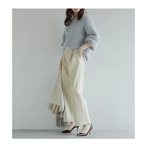 【ウィムガゼット/Whim Gazette】の【Marisolコラボ】タックイージーパンツ 人気、トレンドファッション・服の通販 founy(ファニー) 　ファッション　Fashion　レディースファッション　Fashion for Women　パンツ　Pants & Trousers　コラボ　Collaboration, Collab　今季　This Season, Current Season　吸水　Absorbent, Quick-Dry　ストレッチ　Stretch, Stretchy Fabric　リラックス　Relax, Relaxed Fit　ロング　Long, Long-Length　おすすめ　Recommended / Our Picks　エレガント 上品　Elegant　other-3|ID: prp329100004463803 ipo3291000000031248556