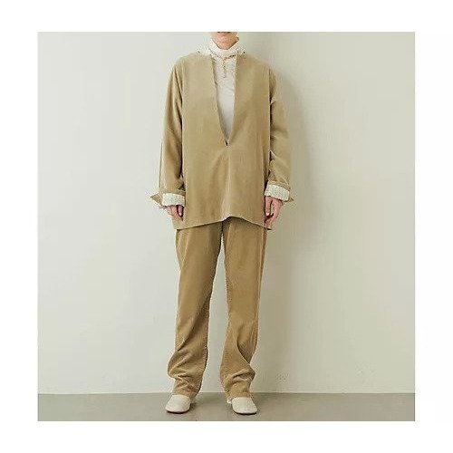 【ウィムガゼット/Whim Gazette】の【INSCRIRE】コーデュロイパンツ 人気、トレンドファッション・服の通販 founy(ファニー) 　ファッション　Fashion　レディースファッション　WOMEN　パンツ　Pants　コレクション　Collection　コーデュロイ　Corduroy　シンプル　Simple　ストレート　Straight　セットアップ　Set Up　トレンド　Trend　ワイド　Wide　おすすめ　Recommend　other-2|ID: prp329100004463804 ipo3291000000031248557