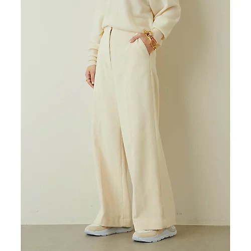 【ウィムガゼット/Whim Gazette】のコールワイドパンツ インテリア・キッズ・メンズ・レディースファッション・服の通販 founy(ファニー) 　ファッション　Fashion　レディースファッション　WOMEN　パンツ　Pants　おすすめ　Recommend　コーデュロイ　Corduroy　センター　Center　ワイド　Wide　ワッシャー　Washer　今季　This Season　A/W・秋冬　Aw・Autumn/Winter・Fw・Fall-Winter　オフホワイト|ID: prp329100004463813 ipo3291000000031234241