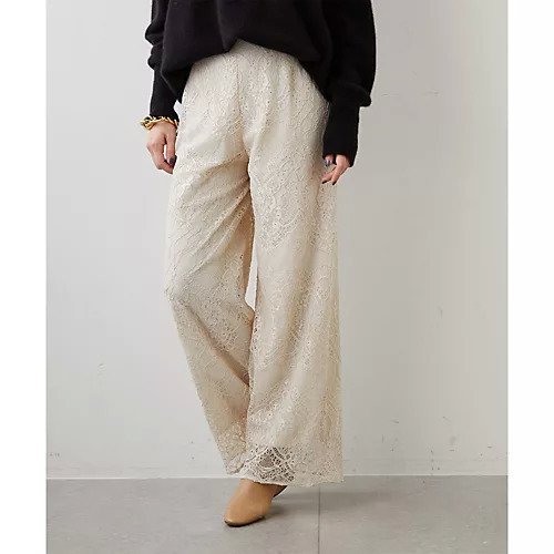 【ウィムガゼット/Whim Gazette】のレースパンツ 人気、トレンドファッション・服の通販 founy(ファニー) 　ファッション　Fashion　レディースファッション　Fashion for Women　パンツ　Pants & Trousers　おすすめ　Recommended / Our Picks　スウェット / スエット　Sweatshirt, Sweatwear　スニーカー　Sneakers, Trainers　フェミニン　Feminine, Girly　ラグジュアリー　Luxury, Elegant　レース　Lace, Lace Fabric　ワイド　Wide, Wide Fit　other-2|ID: prp329100004463818 ipo3291000000031248585