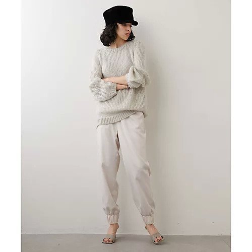 【ウィムガゼット/Whim Gazette】のJOGパンツ 人気、トレンドファッション・服の通販 founy(ファニー) 　ファッション　Fashion　レディースファッション　Fashion for Women　パンツ　Pants & Trousers　サテン　Satin, Glossy Fabric　シャーリング　Shirring, Ruched　シューズ　Shoes, Footwear　ストレッチ　Stretch, Stretchy Fabric　フェミニン　Feminine, Girly　エレガント 上品　Elegant　other-2|ID: prp329100004463819 ipo3291000000031248587