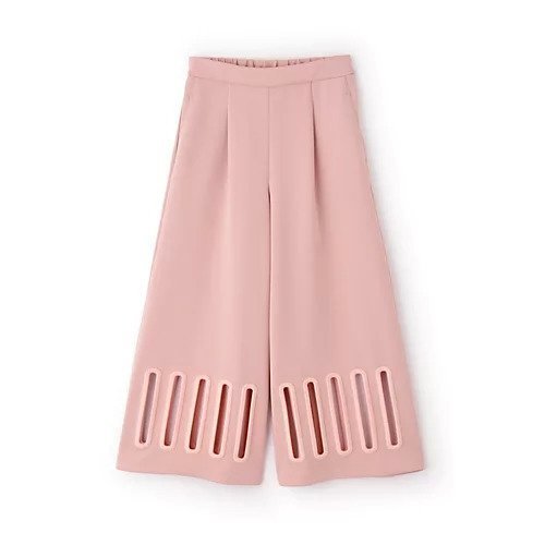 【アドーア/ADORE】のオーバルカットワークパンツ インテリア・キッズ・メンズ・レディースファッション・服の通販 founy(ファニー) 　ファッション　Fashion　レディースファッション　Fashion for Women　パンツ　Pants & Trousers　おすすめ　Recommended / Our Picks　コンパクト　Compact, Small Size　スタンダード　Standard, Basic　ドレープ　Drape, Draping Fabric　フィット　Fit, Slim Fit　フォルム　Silhouette, Form　ルーズ　Loose, Oversized　ワーク　Workwear, Utility Style　夏　Summer　春　Spring　S/S・春夏　SS, Spring/Summer, Warm Season　ピンク|ID: prp329100004463824 ipo3291000000031234274