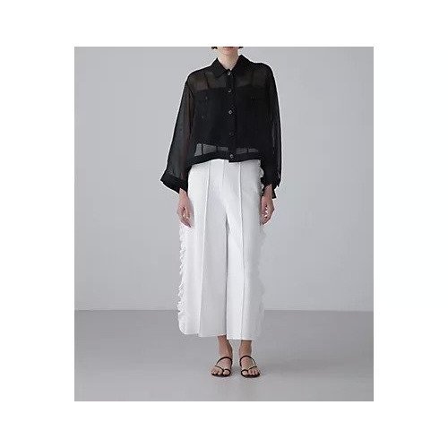【アドーア/ADORE】のラッフルニットパンツ インテリア・キッズ・メンズ・レディースファッション・服の通販 founy(ファニー) https://founy.com/ ファッション Fashion レディースファッション Fashion for Women パンツ Pants & Trousers おすすめ Recommended / Our Picks スタンダード Standard, Basic ストレッチ Stretch, Stretchy Fabric フィット Fit, Slim Fit ラッフル Ruffle, Frill 夏 Summer 春 Spring S/S・春夏 SS, Spring/Summer, Warm Season |ID: prp329100004463826 ipo3291000000031234279