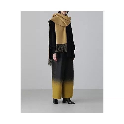 【アドーア/ADORE】のグラデーションジャガードパンツ 人気、トレンドファッション・服の通販 founy(ファニー) 　ファッション　Fashion　レディースファッション　WOMEN　パンツ　Pants　おすすめ　Recommend　イエロー　Yellow　グラデーション　Gradation　シンプル　Simple　スタンダード　Standard　フィット　Fit　フォルム　Form　ミドル　Middle　ルーズ　Loose　ワイド　Wide　冬　Winter　A/W・秋冬　Aw・Autumn/Winter・Fw・Fall-Winter　other-3|ID: prp329100004463847 ipo3291000000031248644