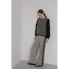 【アドーア/ADORE】のジオメトリックストライプパンツ グレー|ID: prp329100004463877 ipo3291000000031234401