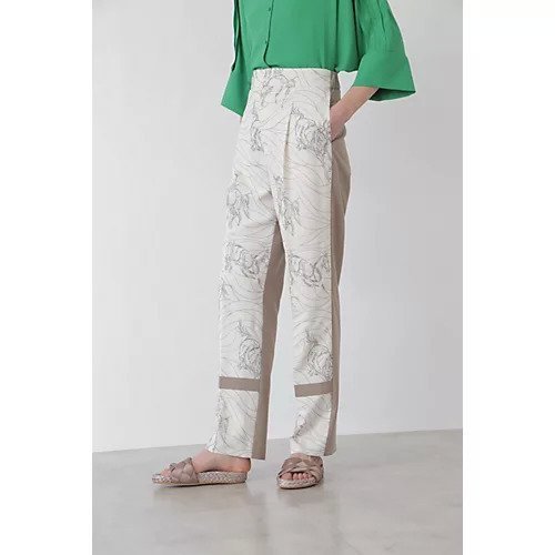 【アドーア/ADORE】のギャロップエンブロイダリーパンツ 人気、トレンドファッション・服の通販 founy(ファニー) 　ファッション　Fashion　レディースファッション　WOMEN　パンツ　Pants　スタンダード　Standard　ストレート　Straight　メッシュ　Mesh　モチーフ　Motif　春　Spring　無地　Plain Color　other-3|ID: prp329100004463878 ipo3291000000031248706